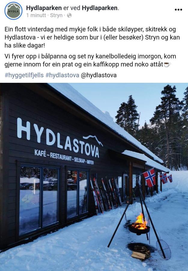 Hytte I Stryn Med Elbil Lader Buitenkant foto